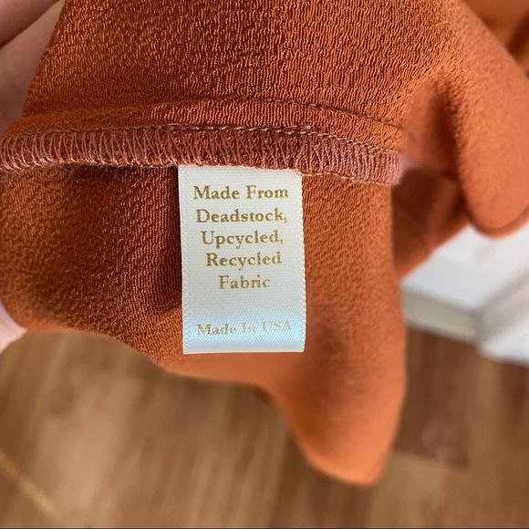 NWT Christy Dawn Dahlia Dress in Rust Size Large - Picture 16 of 16